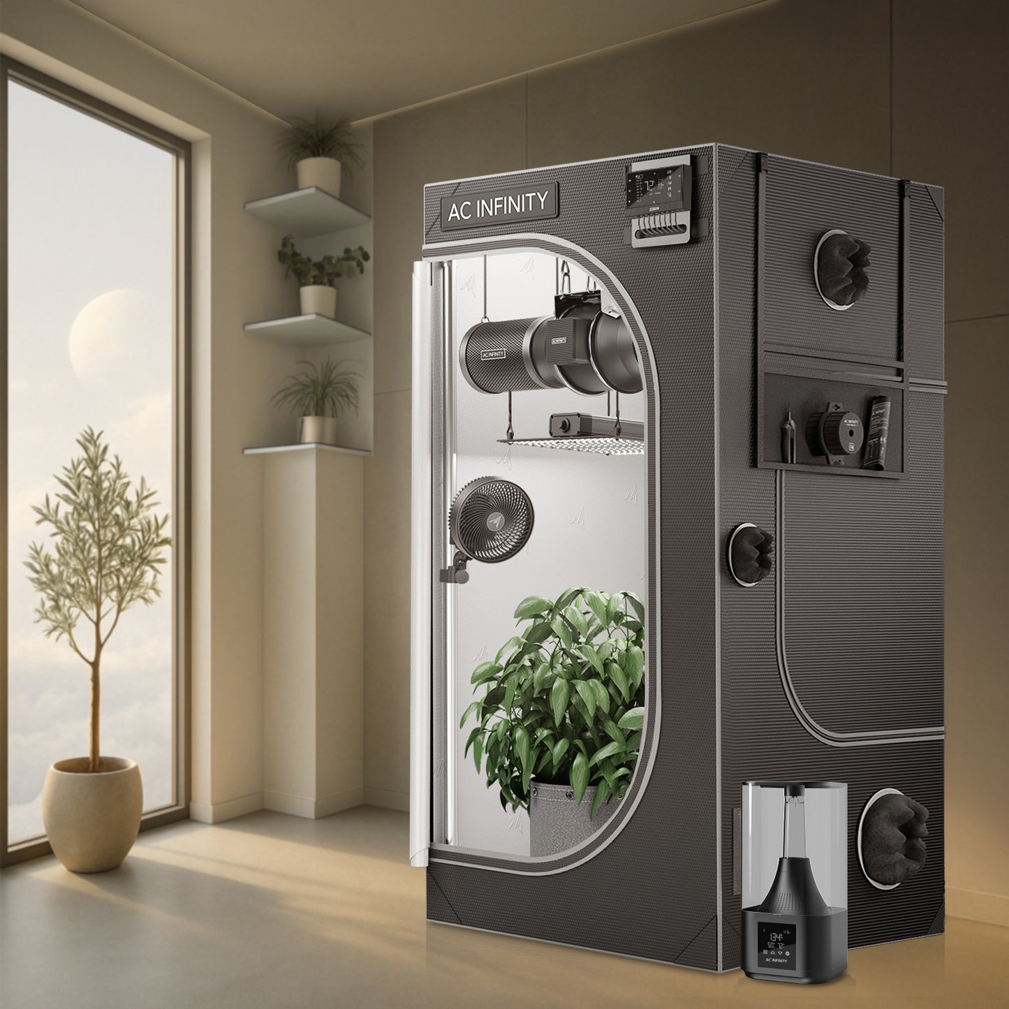 AC Infinity CLOUDLAB 866 professionele indoor growbox / professional indoor grow box / professionelle Indoor Growbox