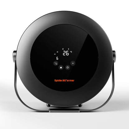 Spider Farmer 540W Binnenruimte Verwarmer | Smart Indoor Space Heater with Temp Control | Heizgerät mit Temperaturregelung und Sensorsystem