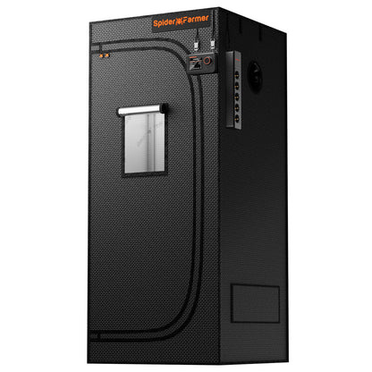 Spider Farmer 70×70×160 cm kweektent 1680D reflecterend voor binnenkweek / Spider Farmer 70×70×160 cm grow tent 1680D reflective indoor growing / Spider Farmer 70×70×160 cm Growzelt 1680D reflektierend Indoor-Anbau