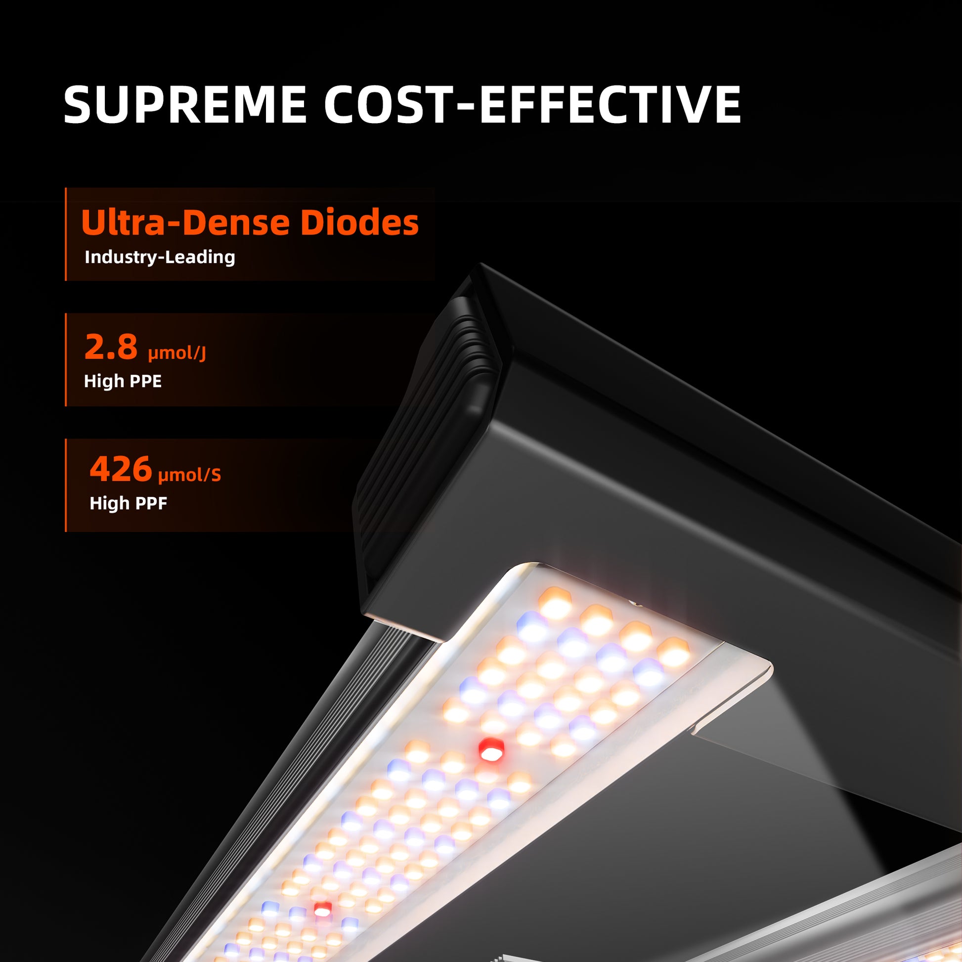 Spider Farmer 70×70×160 cm kweektent met G1500 LED | Spider Farmer 70×70×160 cm grow tent with G1500 LED | Spider Farmer 70×70×160 cm Growzelt mit G1500 LED