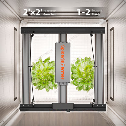 150W LED grow tent light voor vegetatieve groei en bloeifase mit IR und rotem Spektrum