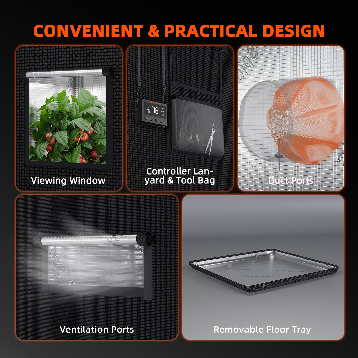 spider farmer g8600 ventilatieset 6 inch | g8600 6 inch ventilation kit | g8600 6 zoll belüftungsset