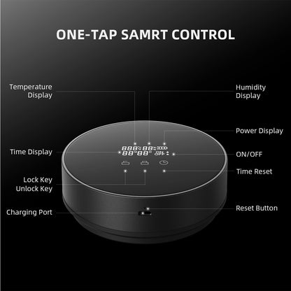 spider farmer auto cure vacuum jar – luchtvochtigheid sensor – Feuchtigkeitsregulierung Glas
