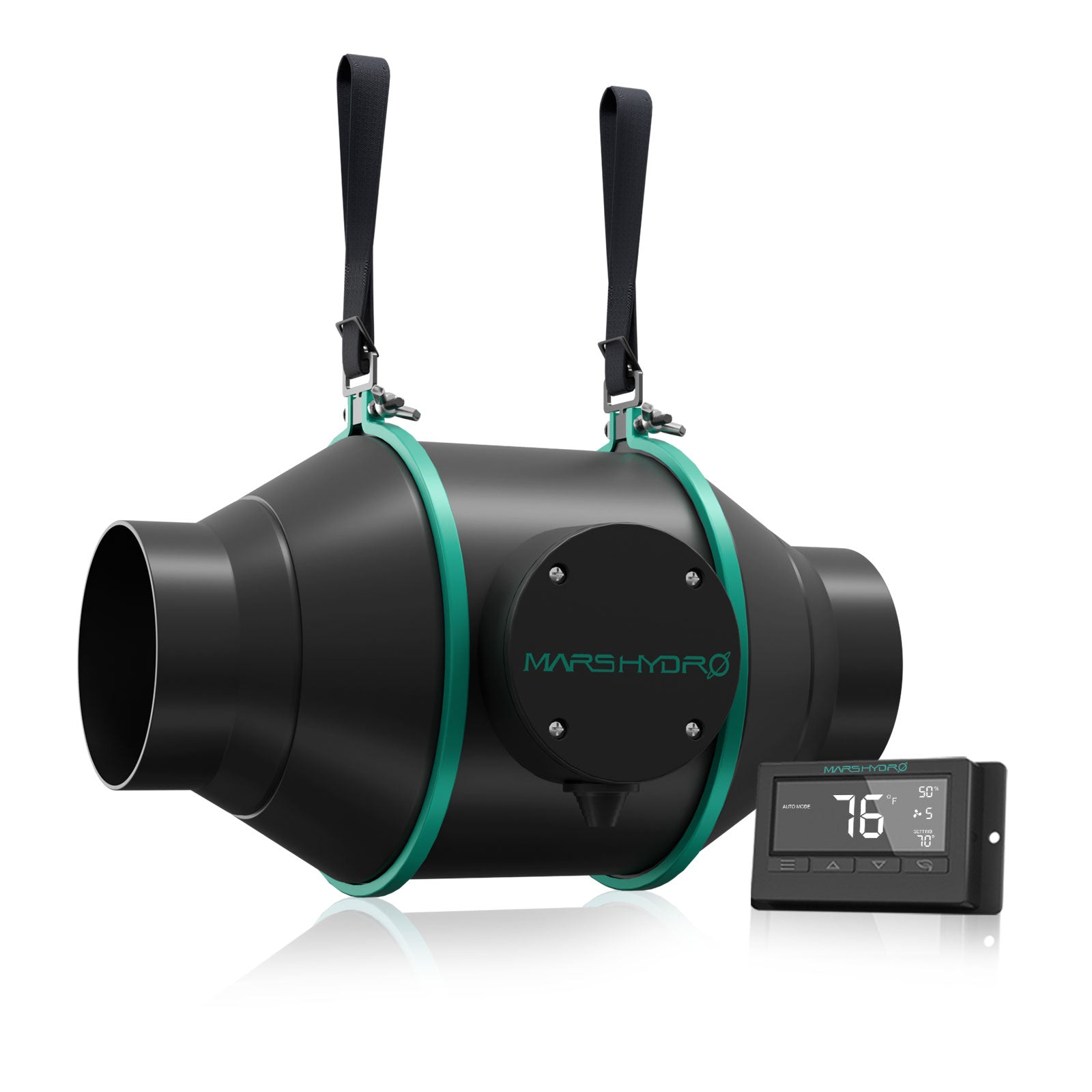 Mars Hydro 4 inch inline fan met speed controller | 4 inch inline fan with speed control | 4 Zoll Inline Ventilator mit Drehzahlregler