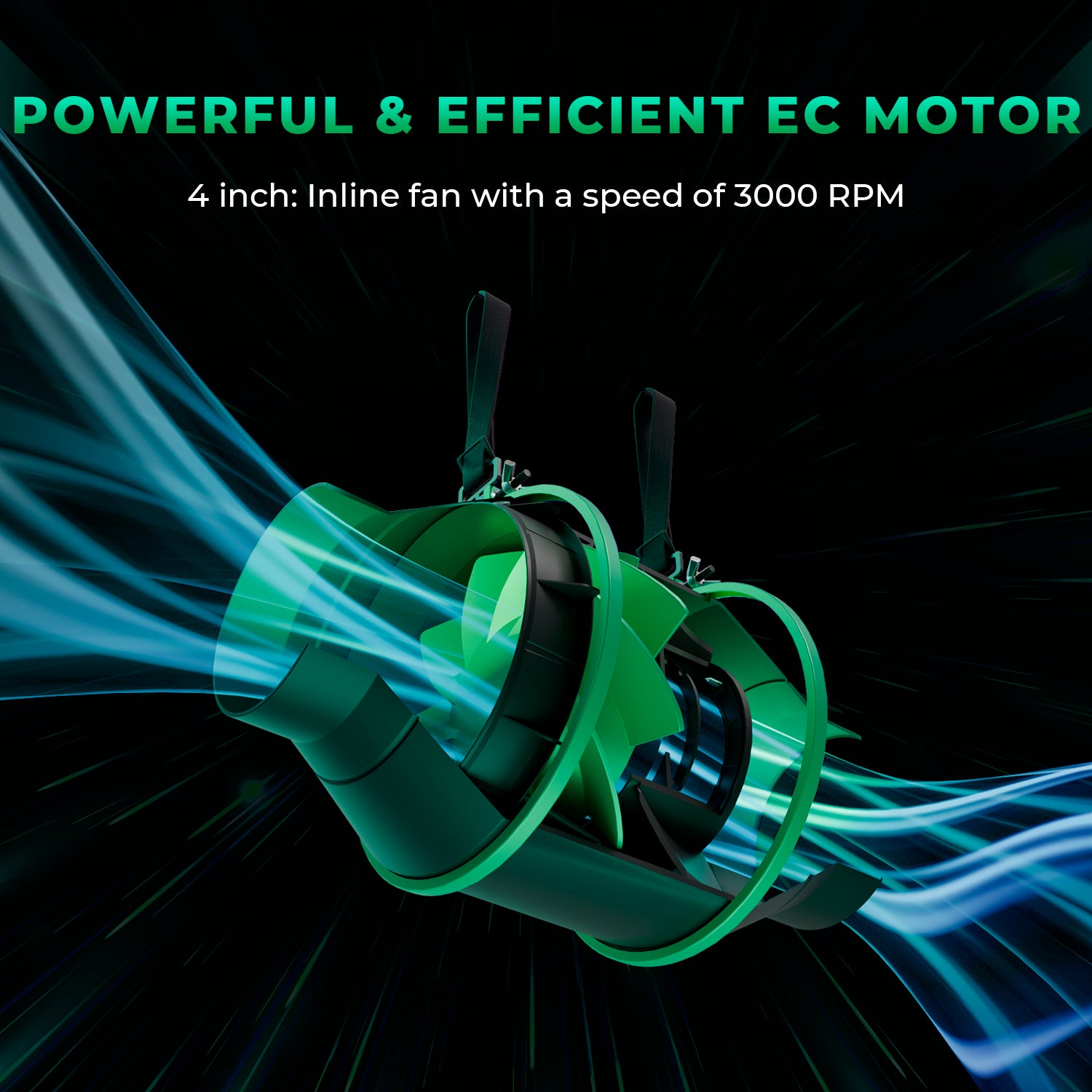 Clip-on ventilator in kweektent | Clip fan for air circulation | Clip-Ventilator Luftzirkulation