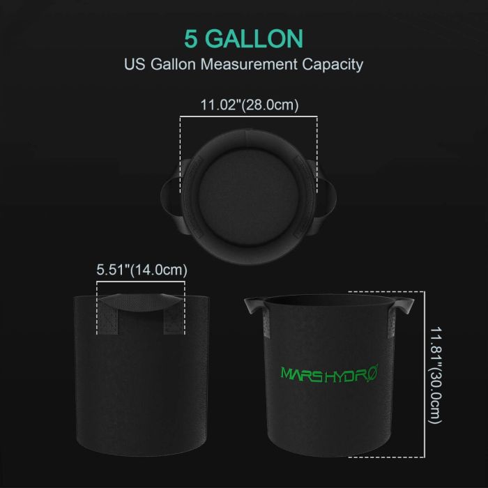 Mars Hydro Growers Kit TSL2000 Full Grow 120x60x180 met Speed Controller