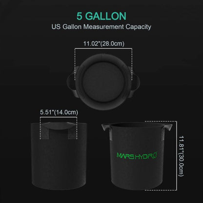 Mars Hydro Growers Kit TSL2000 Full Grow 120x60x180 met Speed Controller