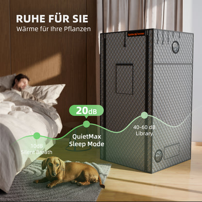 Isolatiehoes met observatievenster | Grow tent cover with observation window | Growzelt Abdeckung mit Sichtfenster