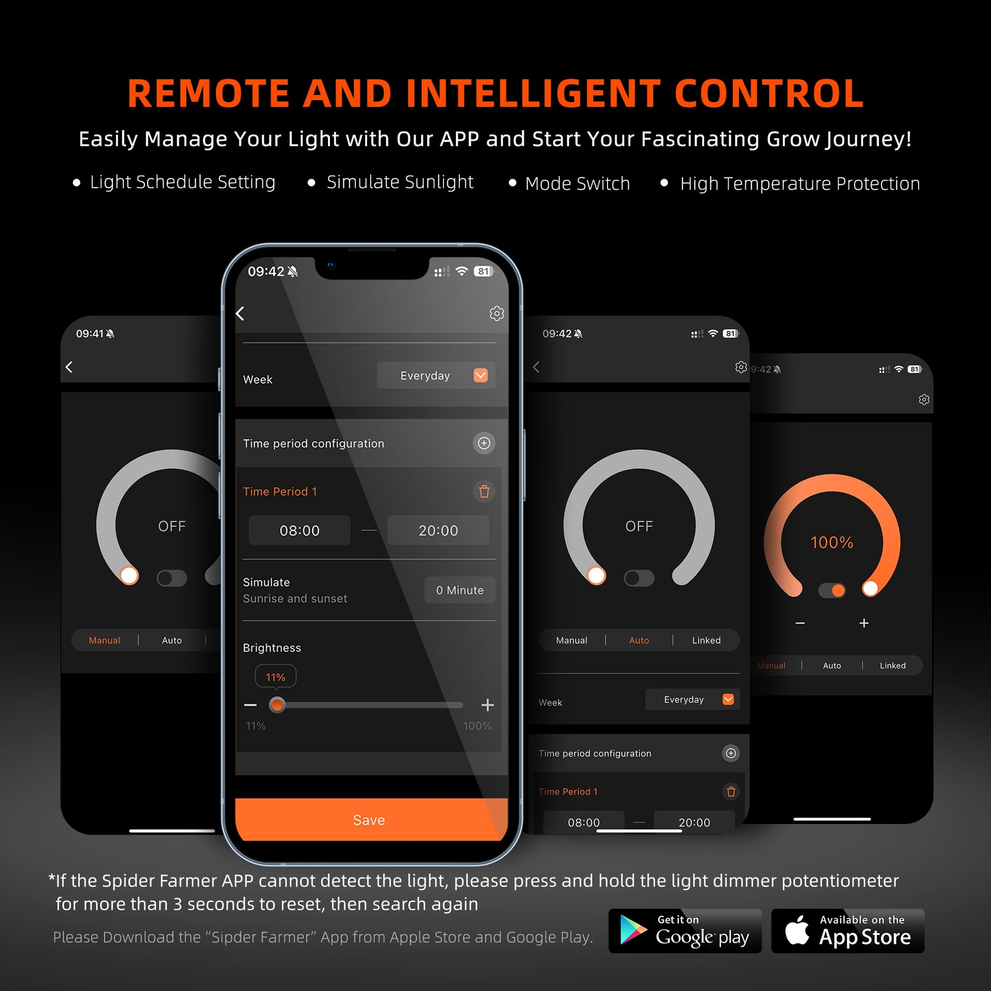 spider farmer g3000 sunrise simulatie | g3000 sunrise simulation light | g3000 sonnenaufgang simulation lampe