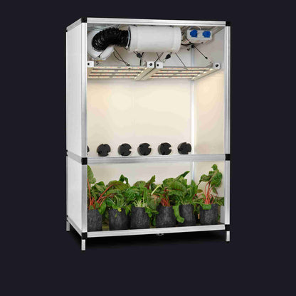 GTOOLS Bonanza Clima (1m2) + 2 x G-Bars 170 Watt dimbaar