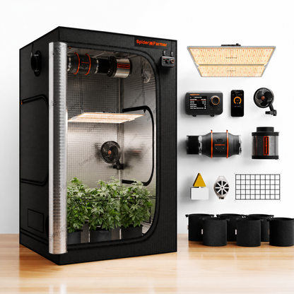 Spider Farmer SF4000 450W GGS Premium kweektent set 120×120×200 cm | Spider Farmer SF4000 450W GGS Premium grow tent kit 120×120×200 cm | Spider Farmer SF4000 450W GGS Premium Growzelt-Set 120×120×200 cm