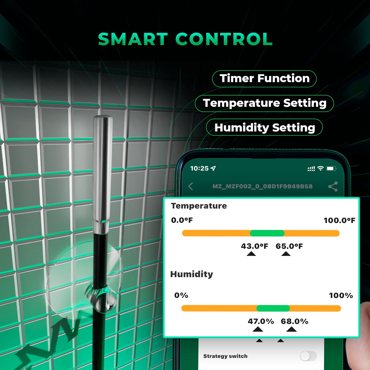 Mars Hydro iFresh 4-Inch Complete Fan Kit App Bediening