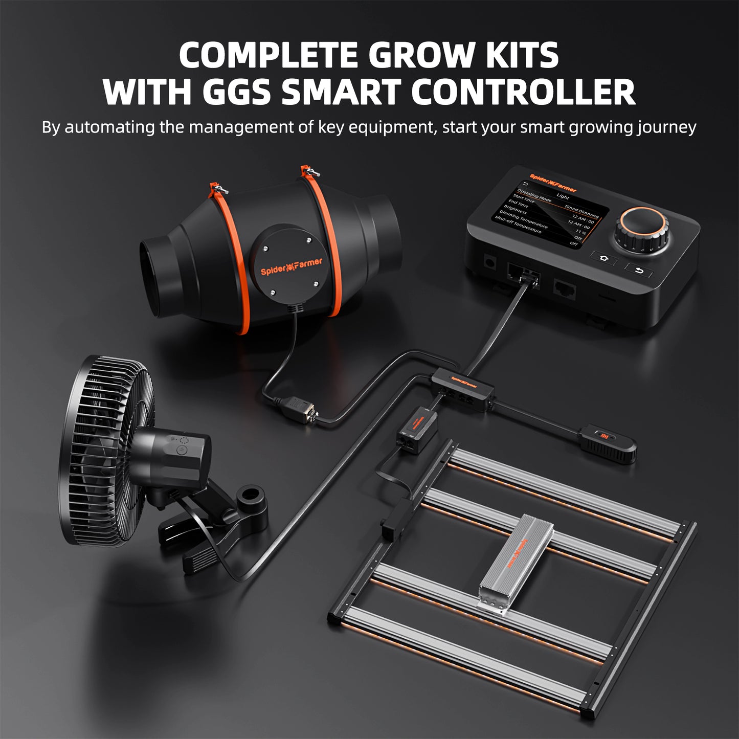 spider farmer g3000 90x90 kweektent kit | spider farmer g3000 3x3 grow kit | spider farmer g3000 90x90 grow set