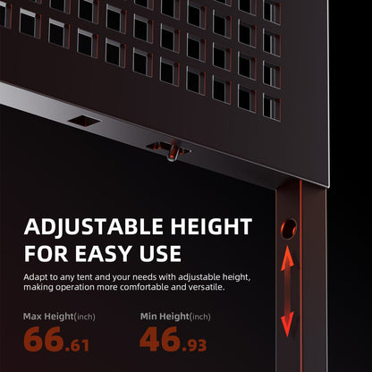 spider farmer genius grow system board – slimme montageplaat – Intelligente Growplatte