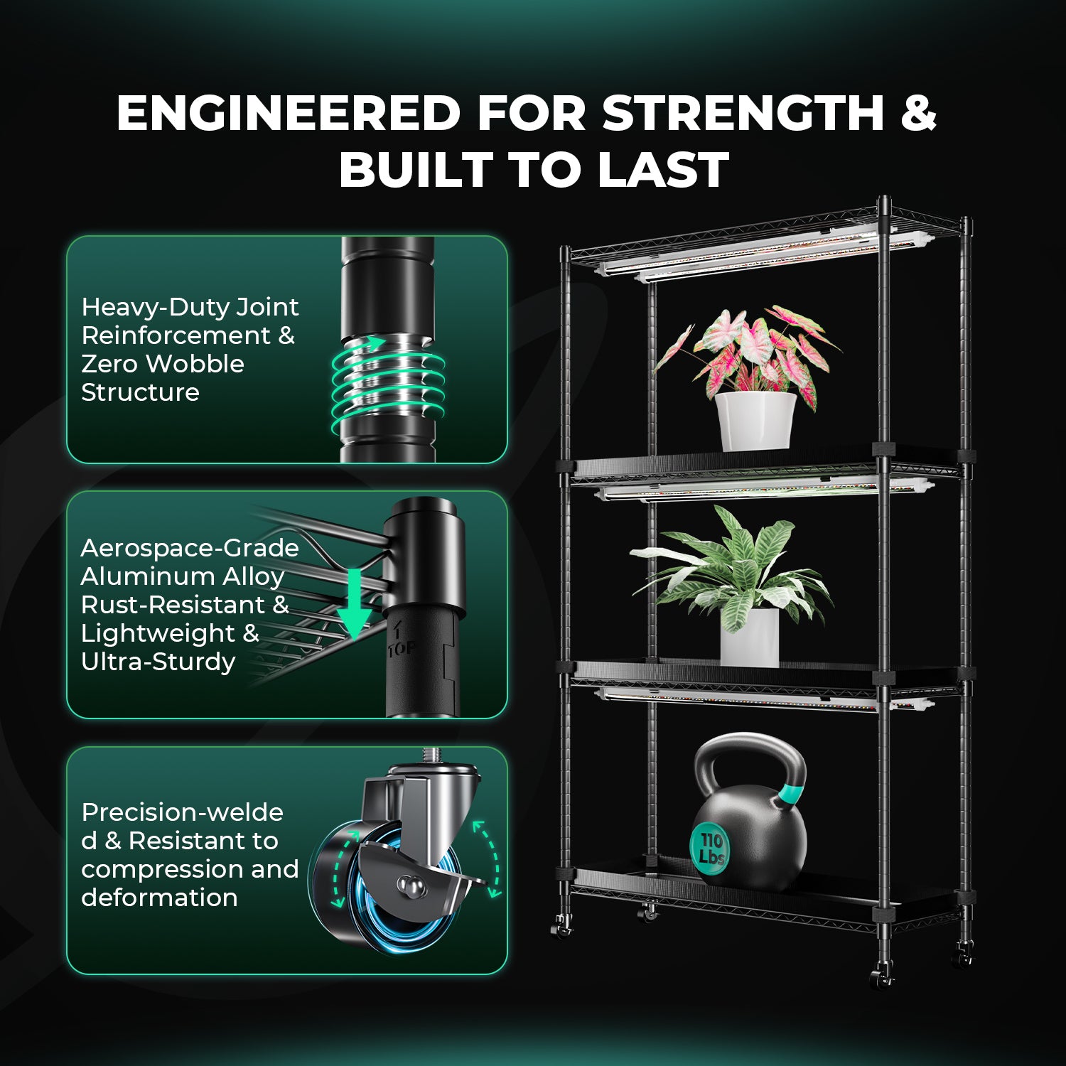 Mars Hydro all-in-one binnenkweek systeem / indoor grow system / Komplettes Indoor Pflanzensystem