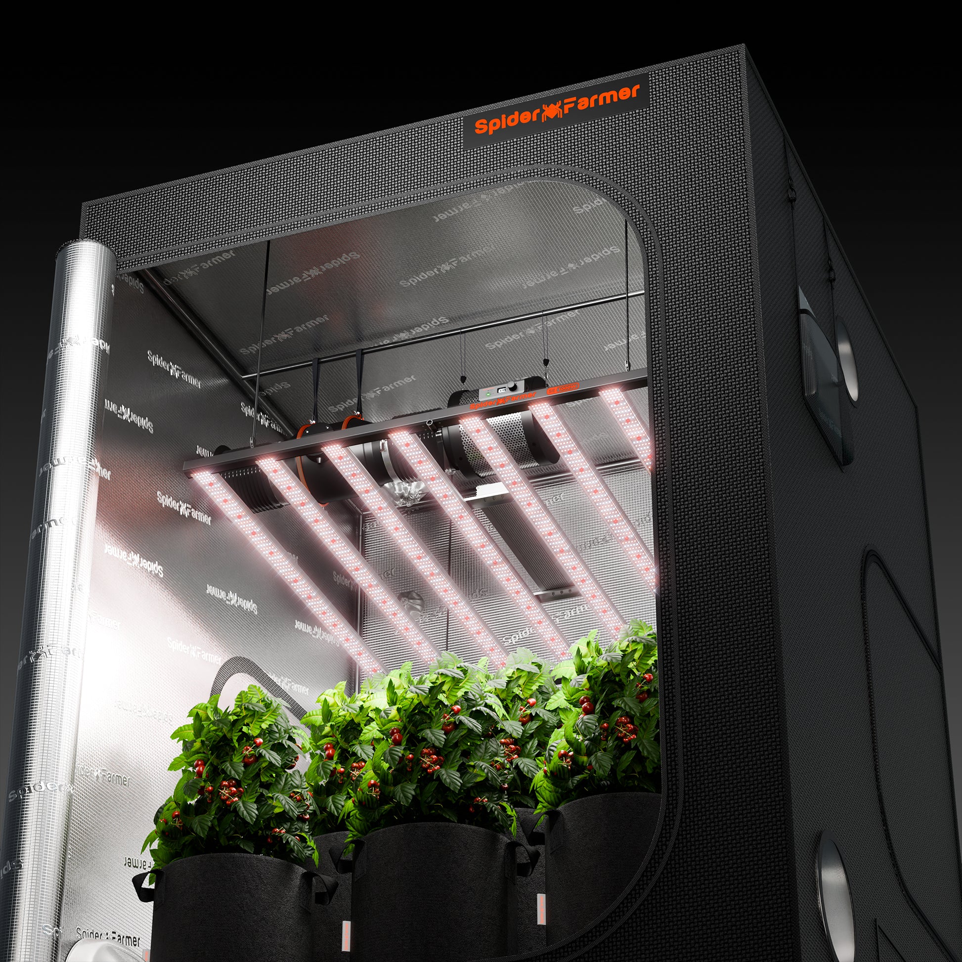 spider farmer se1000w dimbare kweeklamp | se1000w dimmable grow light | se1000w dimmbares pflanzenlicht