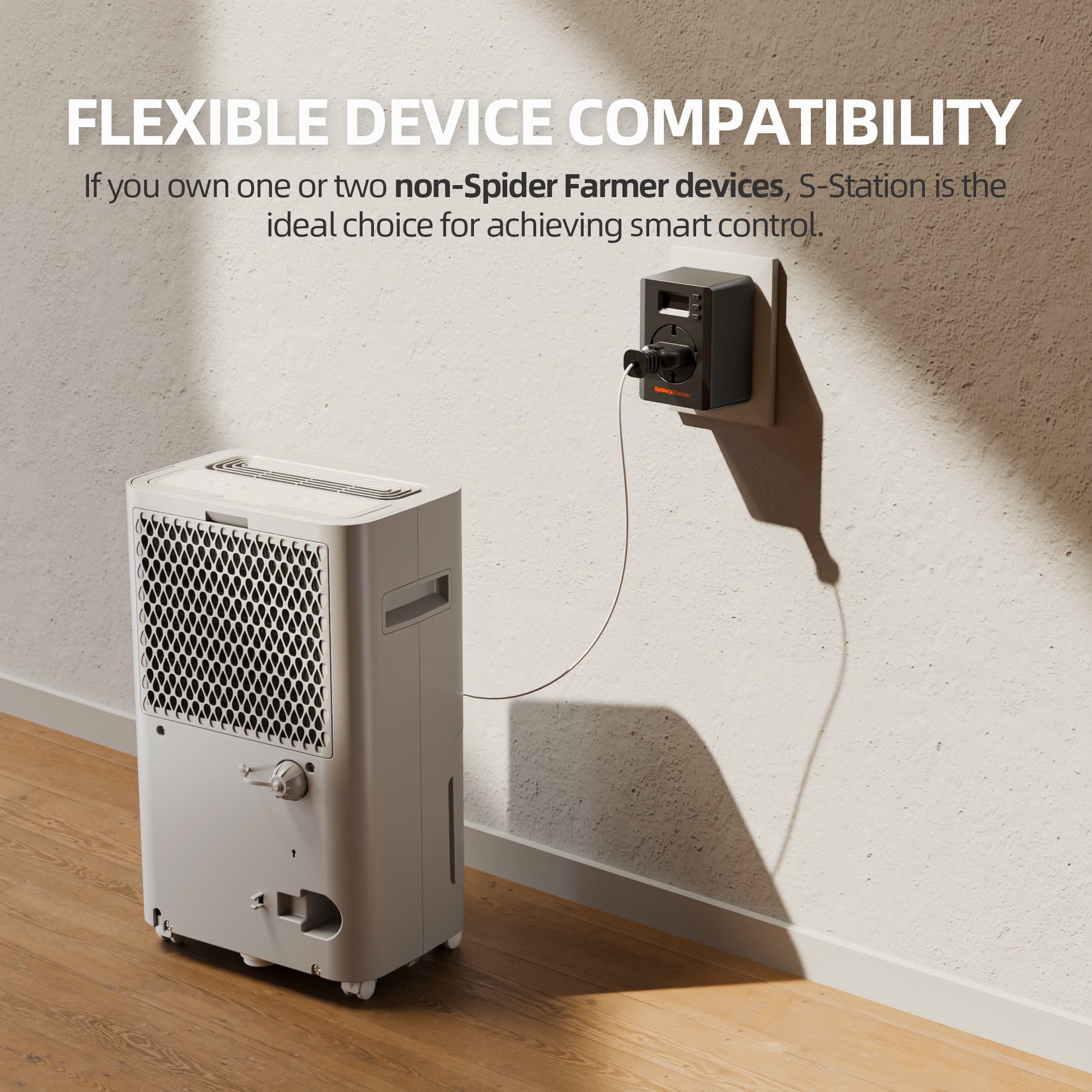 Spider Farmer S-Station Bluetooth stekker | Bluetooth smart plug | Bluetooth Smart Steckdose