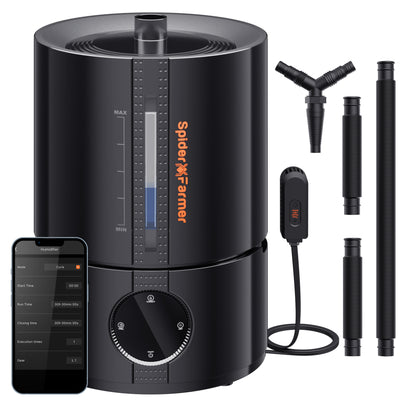 Spider Farmer 5L Smart Luchtbevochtiger voor kweektent – 5L Smart Humidifier for grow tent – 5L Luftbefeuchter für Growbox