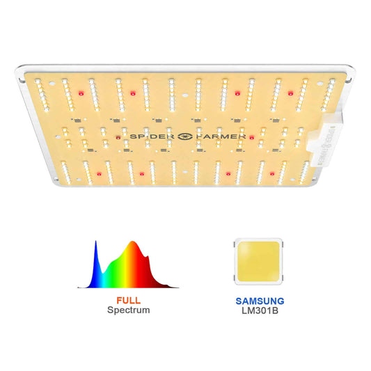 Spider Farmer SF1000D 100W 2,5 umol/J Full Spectrum LED Grow Light