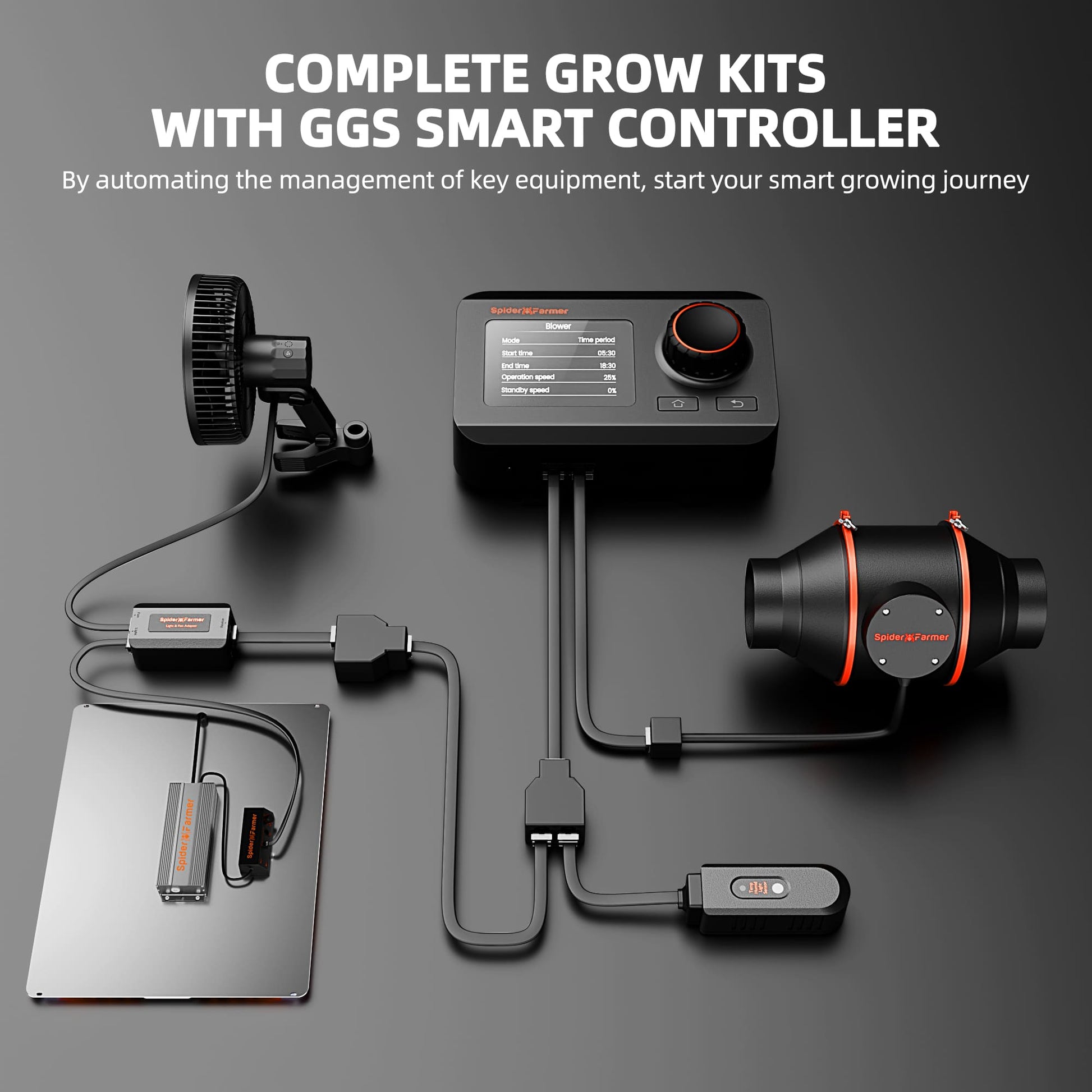 sf2000pro evo complete kweektent 90x90x180 | sf2000pro evo complete grow kit | sf2000pro evo komplettes anbauset