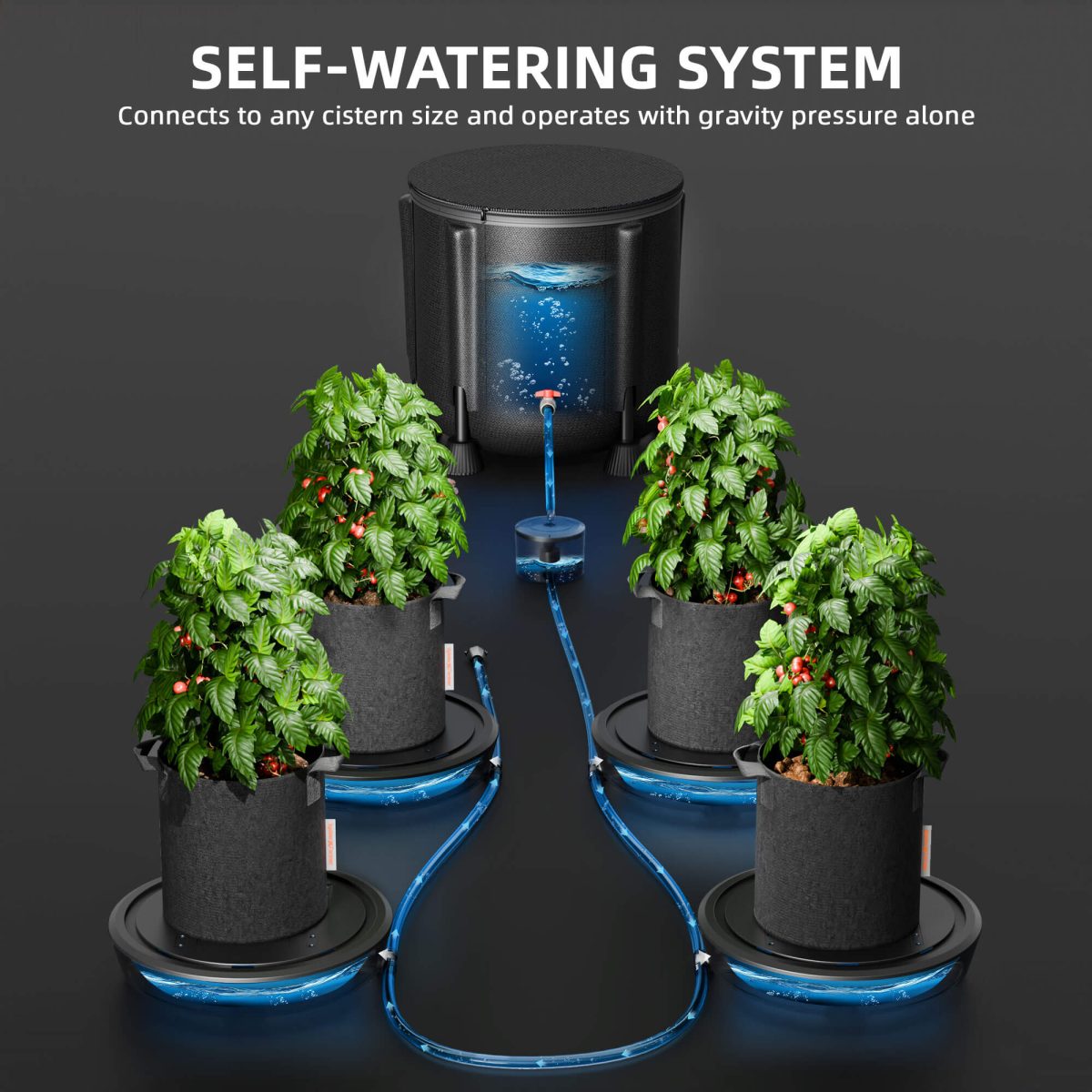 spider farmer watering kit – self irrigation hydroponics – Spider Farmer Bewässerungs Kit