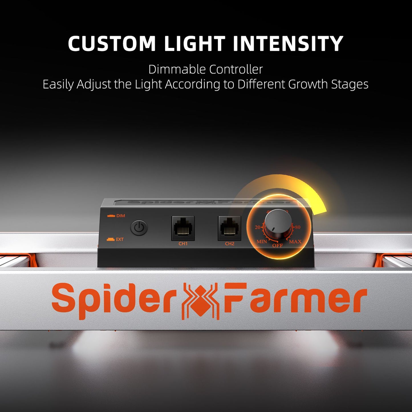 Spider Farmer G1000W 2.9 µmol/J LED Grow Light