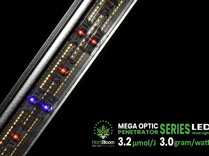 HortiBloom Mega Optic 600W 3.2 umol/J Grow Light