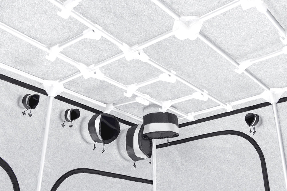 PROBOX BUNKER 240 premium mylar reflectie 97 percent reflective grow tent 97% Mylar Growbox