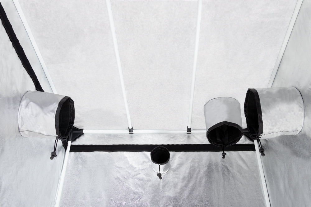 Indoor kweektent 80x80 voor LED kweeklamp 300W / Indoor grow tent 80x80 for 300W LED / Indoor Growzelt 80x80 für 300W LED