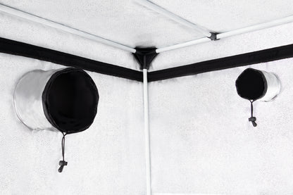 Kweektent 100x100 voor LED kweeklamp 300W 480W / grow tent for 300W 480W LED grow light / Growzelt für 300W 480W LED Pflanzenlampe