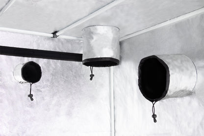 Compacte grow tent voor thuisgebruik 80x80 cm / Compact grow tent for home use 80x80 cm / Kompaktes Growzelt für Zuhause 80x80 cm