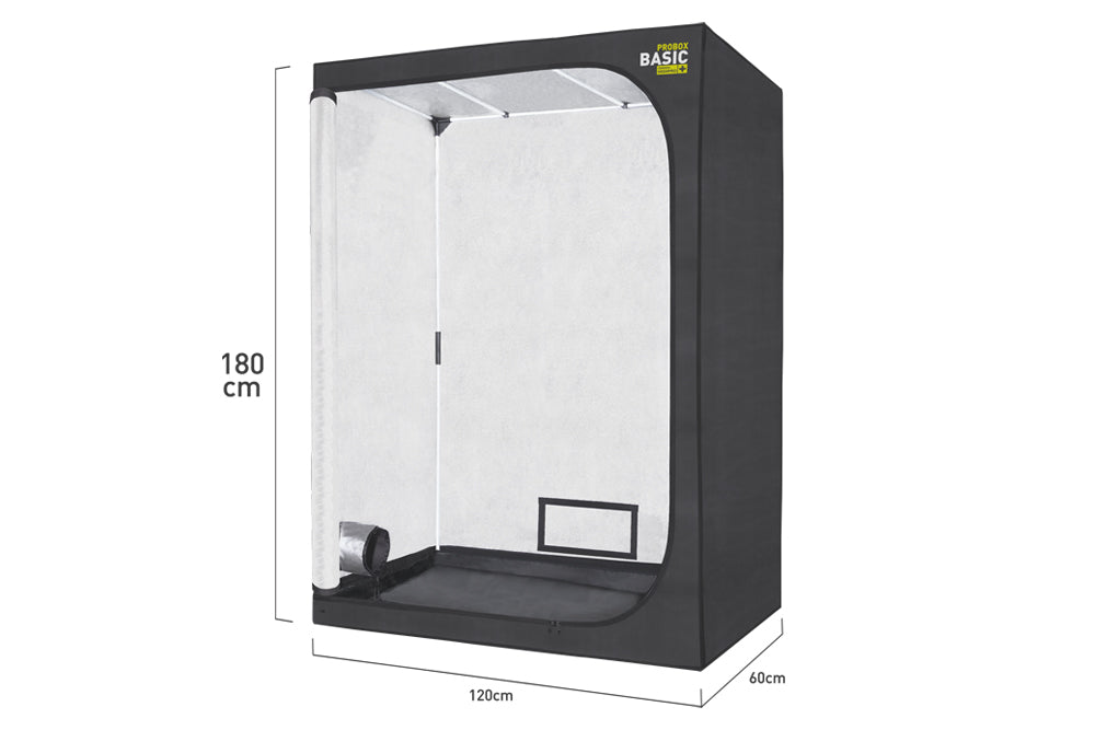 Garden HighPro Probox 120L kweektent 120x60x180 cm smalle indoor grow tent / narrow indoor grow tent 120x60x180 cm / schmale Growbox 120x60x180 cm