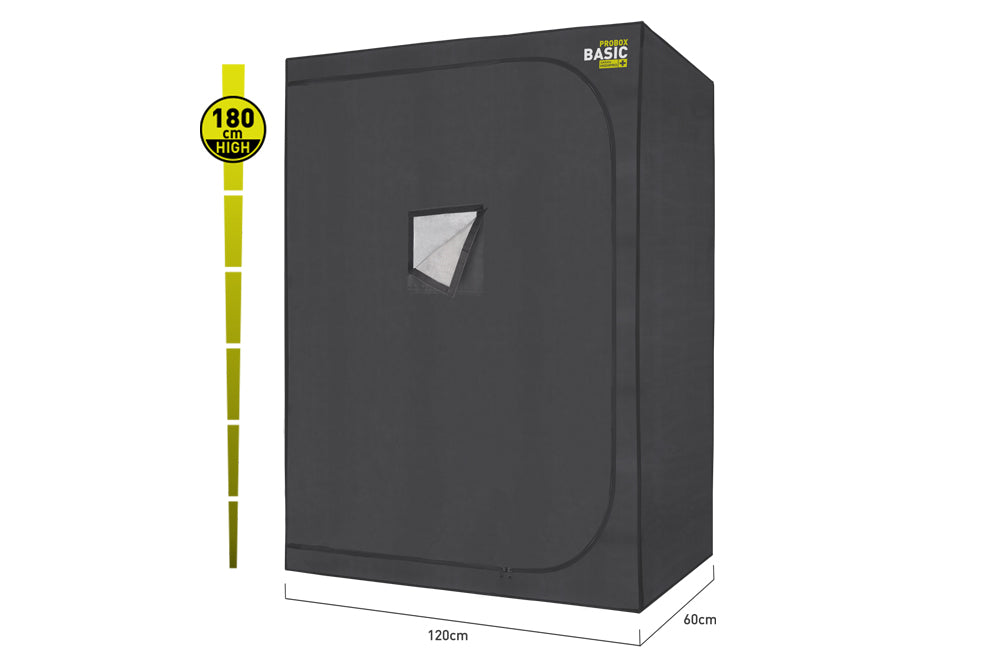 120x60x180 cm kweektent voor 2-3 planten / grow tent for 2-3 plants / Growzelt für 2-3 Pflanzen
