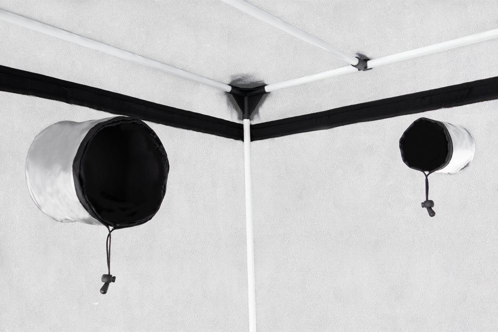 Lichtdichte 80x80 indoor tent / lightproof grow tent / lichtdichtes Growzelt