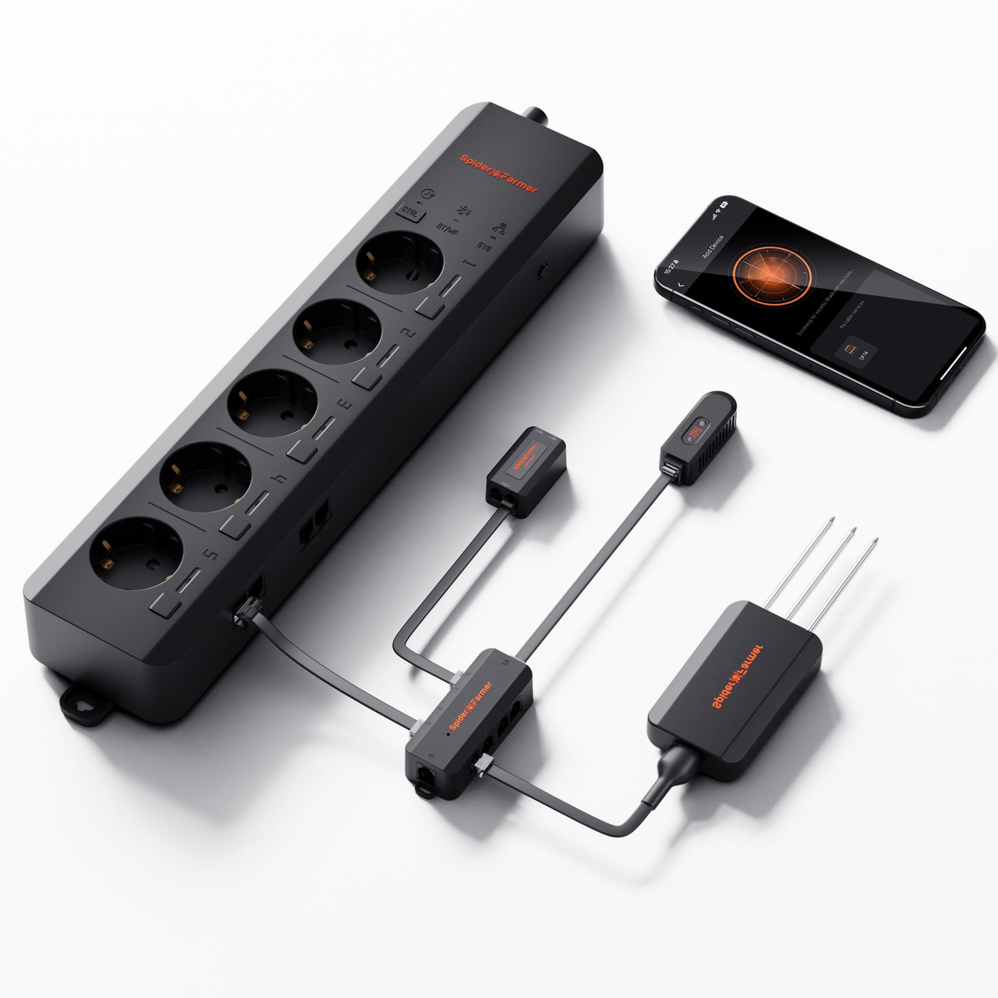 SF1000EVO 100W full spectrum LED kweeklamp in 70x70 tent – full spectrum grow light for 2 plants – Vollspektrum LED Growlampe für 1–2 Pflanzen