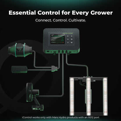 Complete Mars Hydro kweekset met ventilatie | Grow kit with fan & filter | Growset mit Belüftung