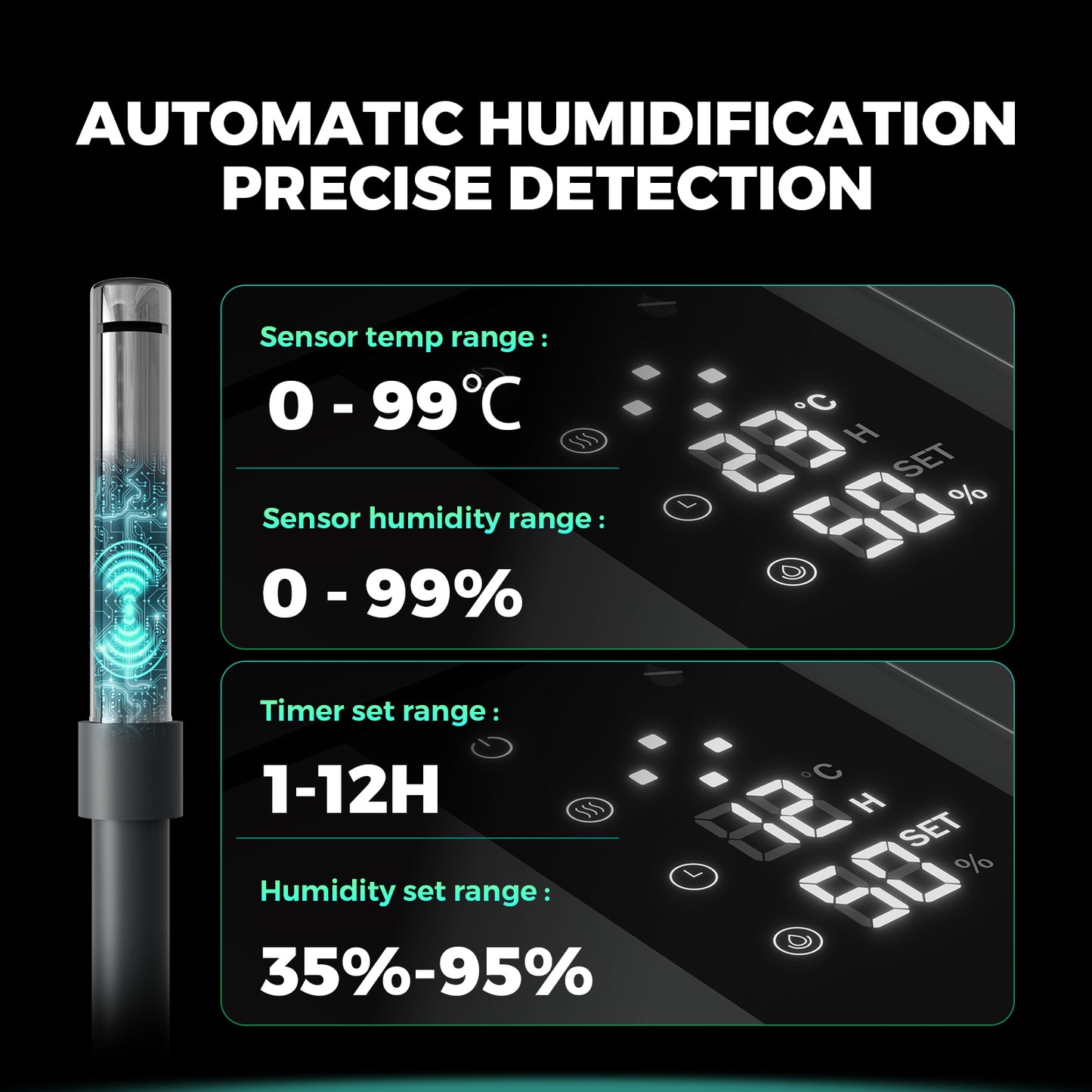 Mars Hydro Luchtbevochtiger 5L Cool Mist