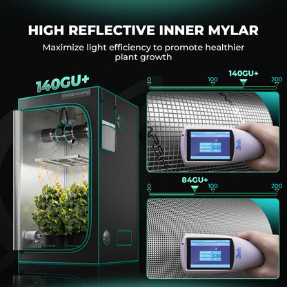 Lichtdichte kweektent van Mars Hydro / lightproof grow tent / lichtundurchlässige Growbox