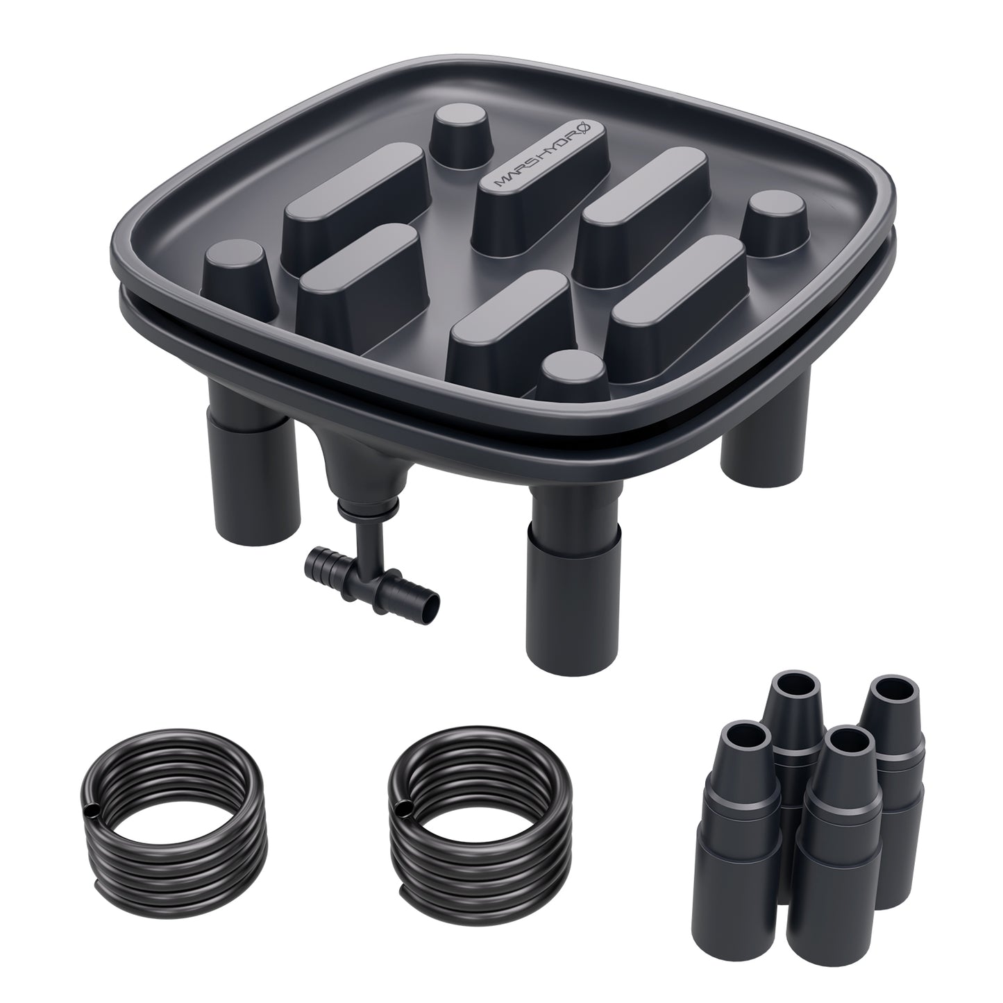 Mars Hydro 2-pack verhoogde drainagebakken 31,5×31,5 cm | Mars Hydro 2-pack elevated drainage trays 31.5×31.5 cm | Mars Hydro 2er-Pack erhöhte Drainagewannen 31,5×31,5 cm