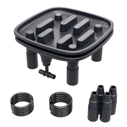 Mars Hydro 2-pack verhoogde drainagebakken 31,5×31,5 cm | Mars Hydro 2-pack elevated drainage trays 31.5×31.5 cm | Mars Hydro 2er-Pack erhöhte Drainagewannen 31,5×31,5 cm