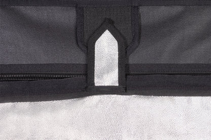 1m² kweekruimte met premium mylar binnenlaag / reflective interior grow tent / reflektierendes Innenzelt