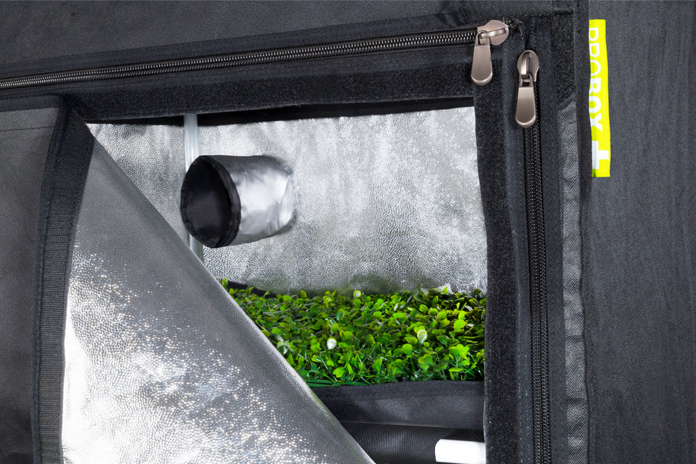 Garden HighPro propagator grow tent met 97% Mylar reflectie / propagation grow tent with 97 percent reflective Mylar interior / Propagator Growzelt mit 97 Prozent reflektierendem Mylar