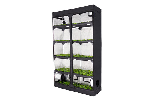 Garden HighPro PROBOX Propagator XL verticale propagator kweektent 120x40x200 cm stekken tent indoor cloning tent / Garden HighPro PROBOX Propagator XL vertical propagation grow tent 120x40x200 cm cloning seedling tent indoor / Garden HighPro PROBOX Propagator XL vertikale Propagator Growbox 120x40x200 cm Stecklingszelt Anzuchtzelt