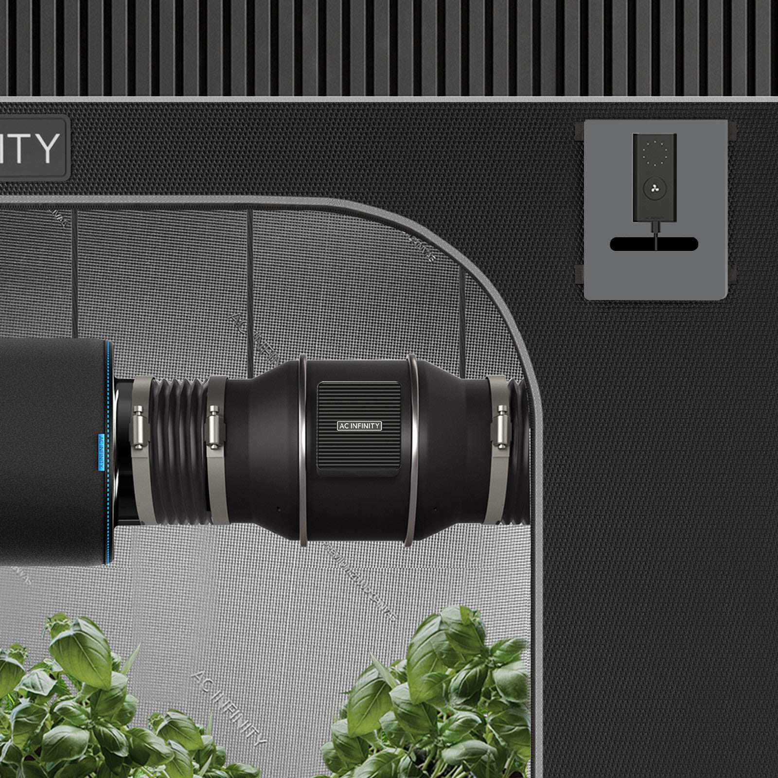 AC Infinity CLOUDLINE S10 krachtige luchtcirculatie ventilator / powerful air circulation fan / leistungsstarker Umluftventilator