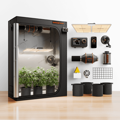 Spider Farmer SF2000 GGS Basic kweektent set 120×60×180 cm | Spider Farmer SF2000 GGS Basic grow tent kit 120×60×180 cm | Spider Farmer SF2000 GGS Basic Growzelt-Set 120×60×180 cm