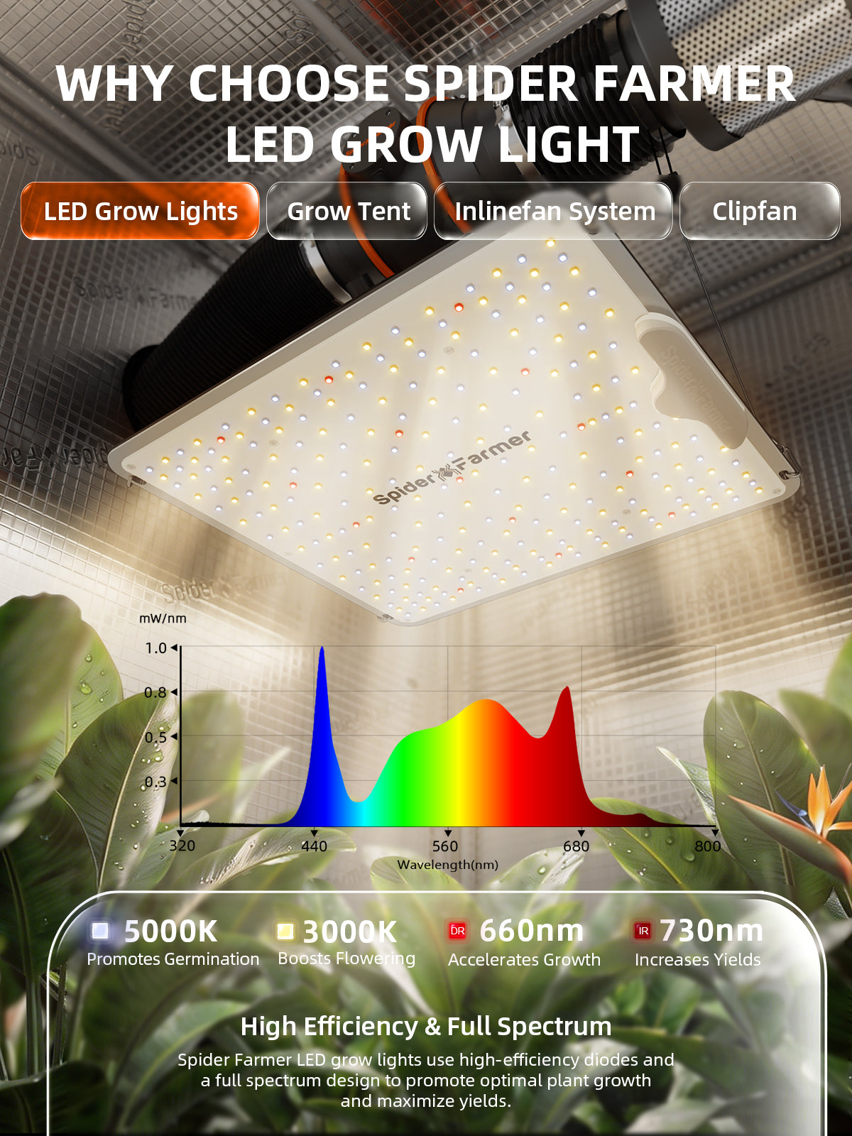 Spider Farmer SF1000 GGS Premium grow kit 70×70 cm | Spider Farmer SF1000 GGS Premium grow kit 70×70 cm | Spider Farmer SF1000 GGS Premium Grow Set 70×70 cm
