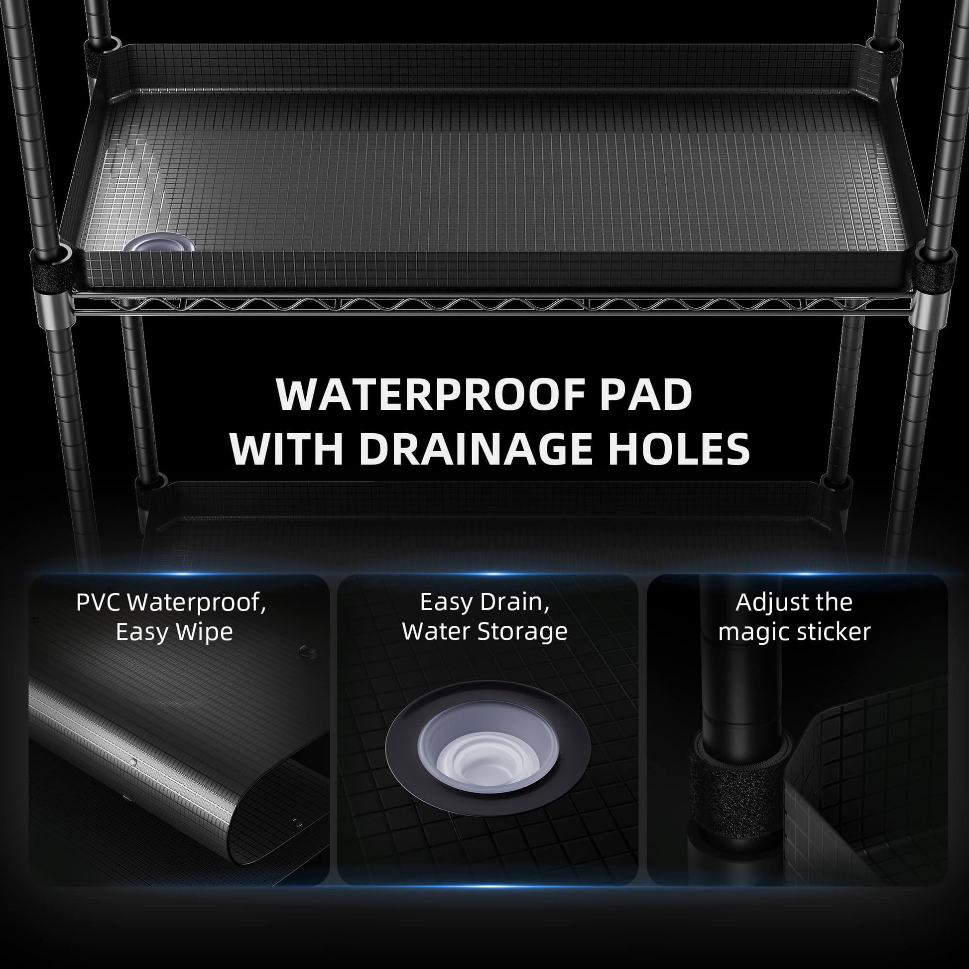 Seed starter kit met 4 kiemtrays voor gecontroleerde ontkieming en jonge planten / Seed starter kit with 4 germination trays for controlled sprouting and young plants / Anzuchtset mit 4 Keimschalen für kontrollierte Keimung und Jungpflanzen